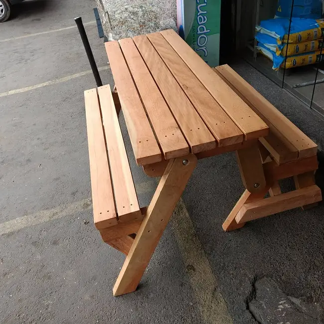 Diy Picnic Table Converts To Bench Insight from Leticia